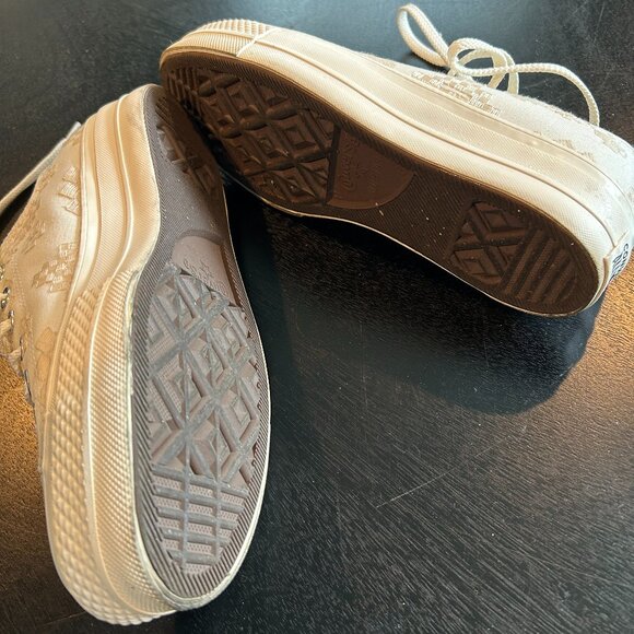 Womens Converse Run Star Hike Platform Sneakers - Picture 4 of 5